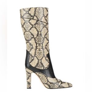 Gucci python boots 38.5